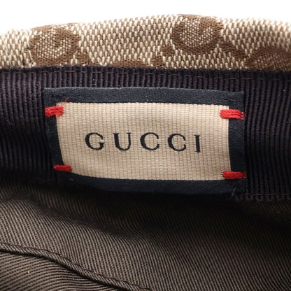 Gucci GG Canvas Flat Cap Hunting Hat Beige — view 7