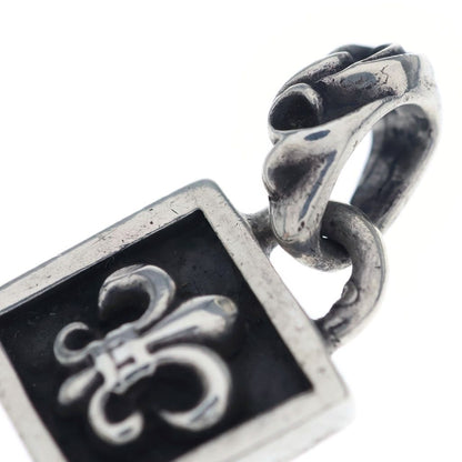 Chrome Hearts Framed BS Fluer BS Flare Charm Pendant Silver — view 6