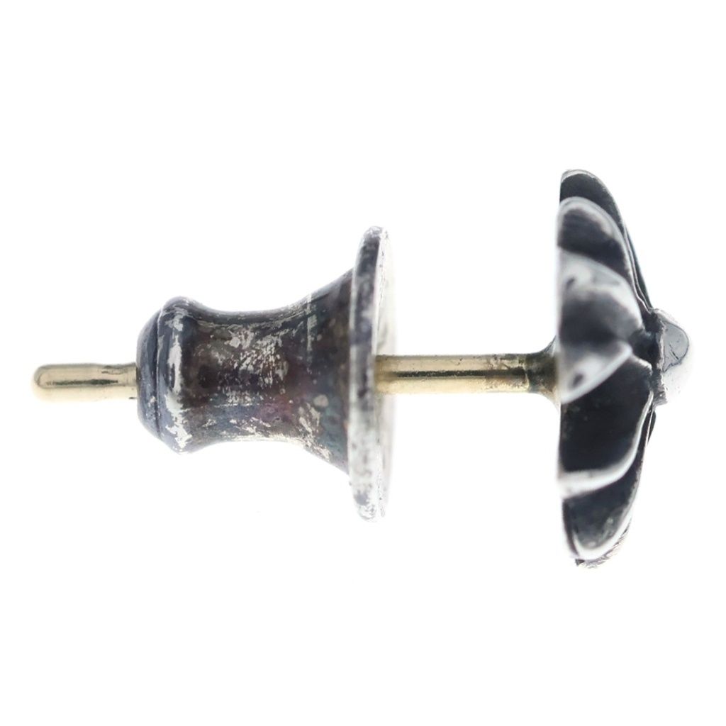 Chrome Hearts No2 CH Pls CH Plus Stud Earrings Silver — view 3