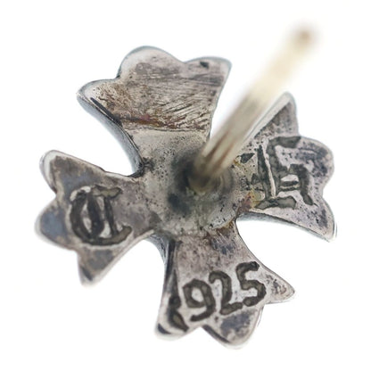 Chrome Hearts No2 CH Pls CH Plus Stud Earrings Silver — view 5