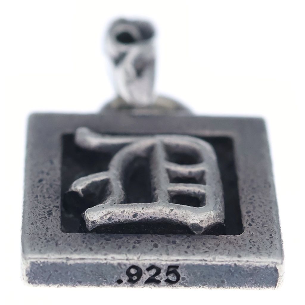 Chrome Hearts Framed Letter Block D Alphabet Pendant Silver — view 5