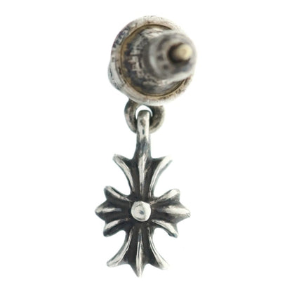 Chrome Hearts Tny CH Pls Tiny CH Plus Drop Earrings Silver — view 2