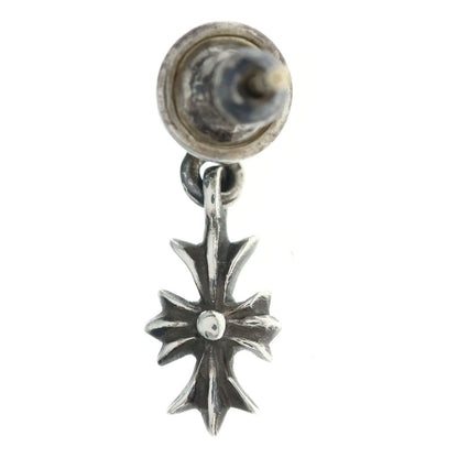 Chrome Hearts Tny CH Pls Tiny CH Plus Drop Earrings Silver — view 2