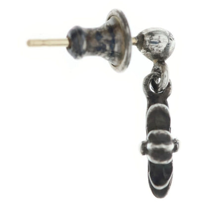 Chrome Hearts Tny CH Pls Tiny CH Plus Drop Earrings Silver — view 3