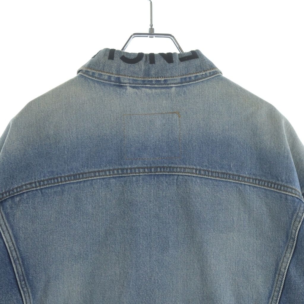 Balenciaga Crush Jacket Navy — view 4