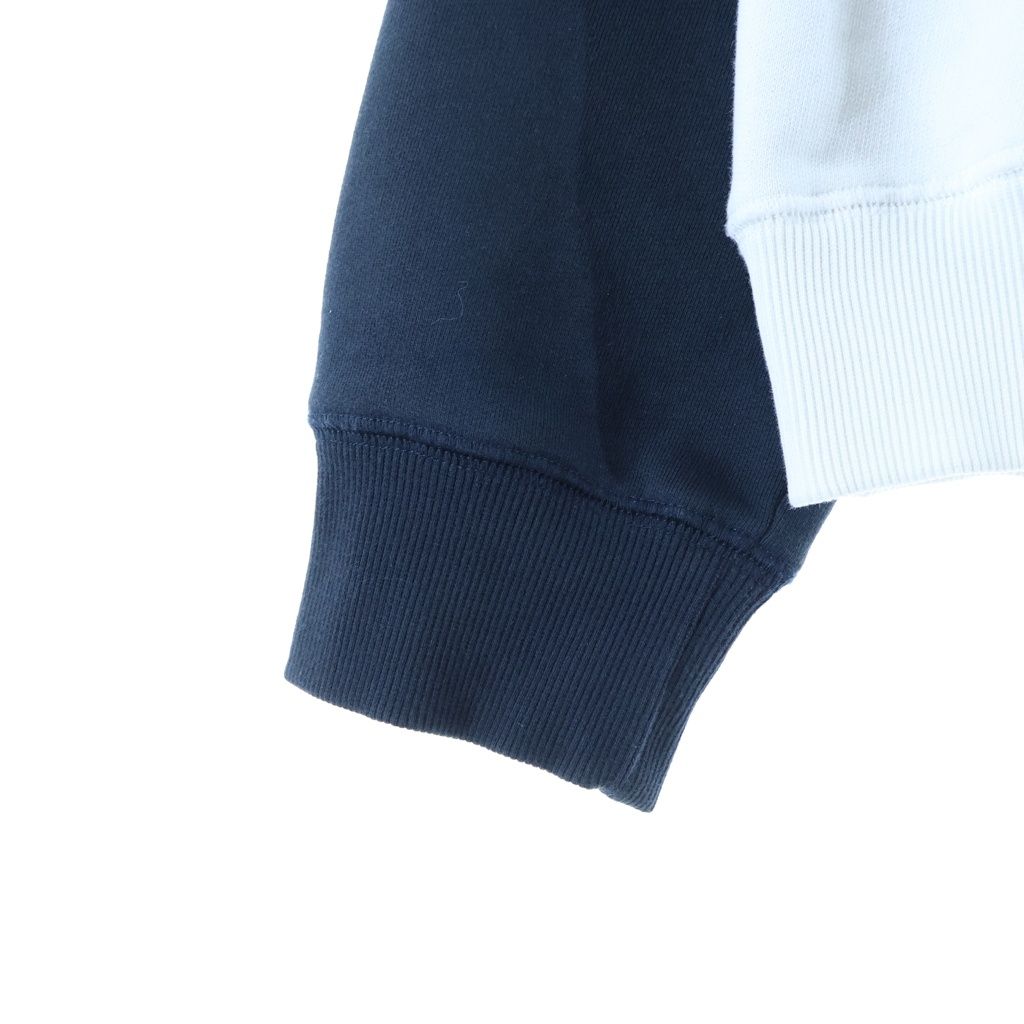 Dior Logo Embroidery Pullover Hoodie White Black — view 6