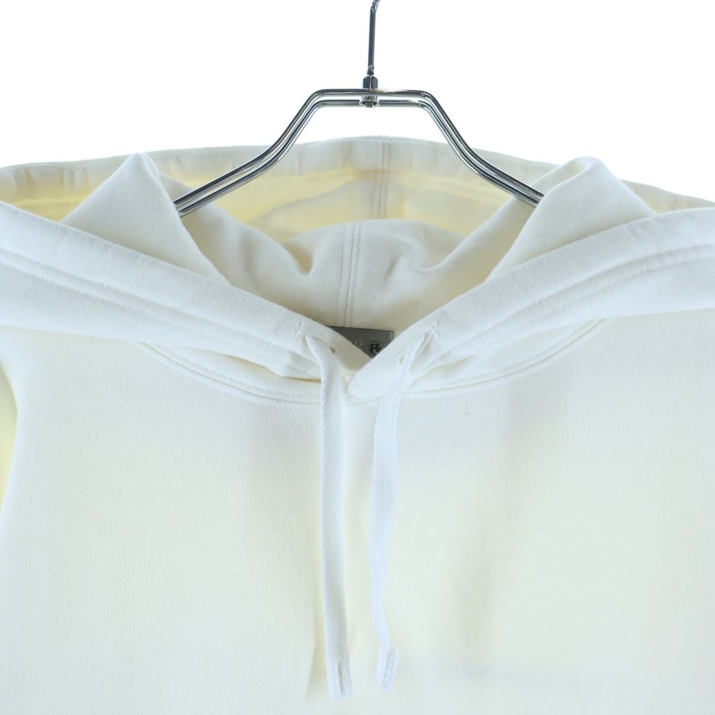 Dior Back Logo Embroidery Hoodie White Cotton — view 3
