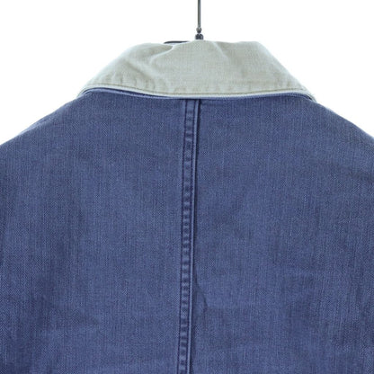Dior Herringbone Jacket Blue 44 Overalls — view 4