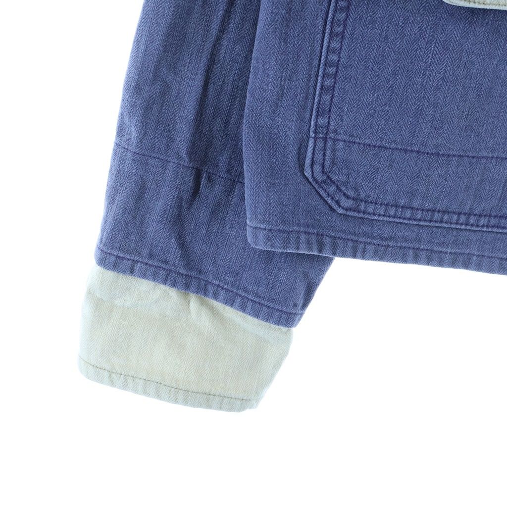 Dior Herringbone Jacket Blue 44 Overalls — view 6