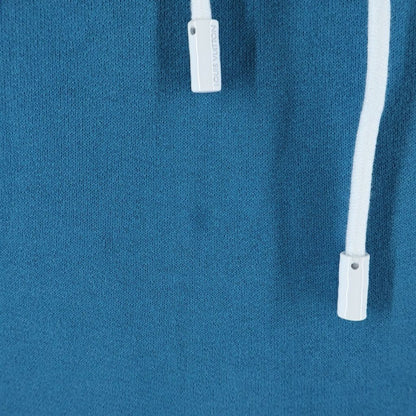 Louis Vuitton Signature Hoodie with Embroidery Pullover Sweatshirt Blue — view 5