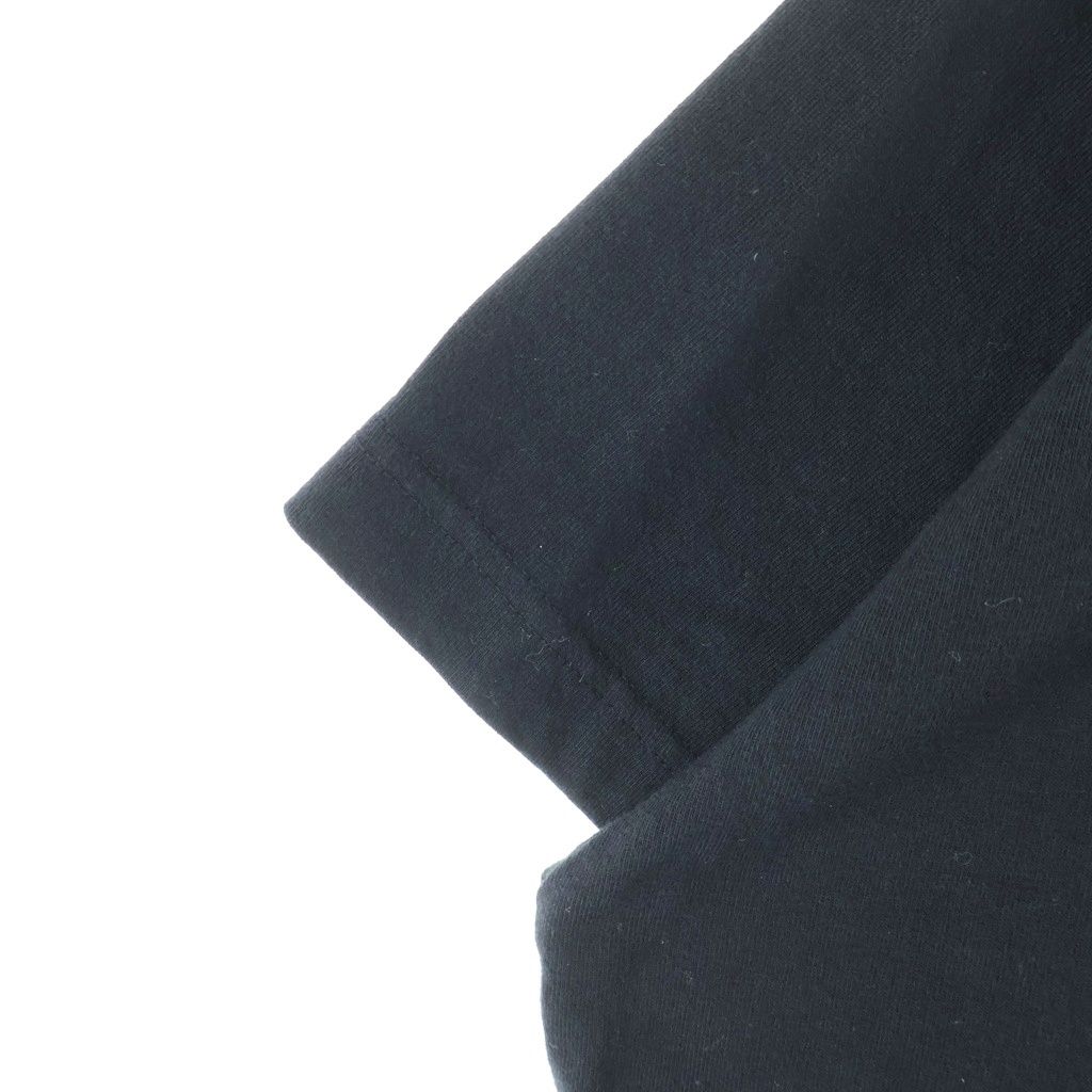 Balenciaga Layered Sports Logo Tee Crew Neck Short Sleeve T-Shirt Top Black — view 5