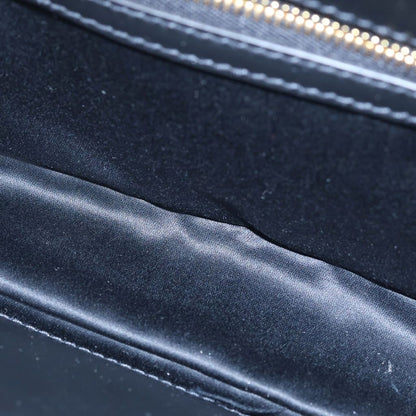 Miu Miu Fine Calf Penny Leather 2-Way Shoulder Handbag Black Acrm — view 5