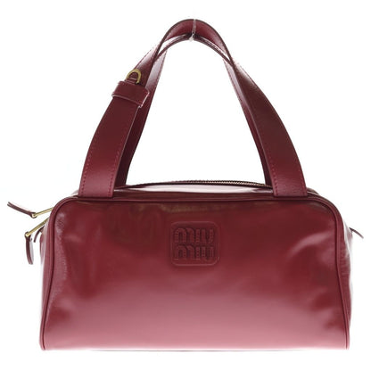 Miu Miu Top Handle Leather Handbag