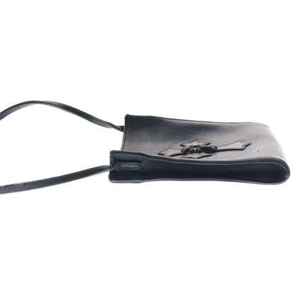 Chrome Hearts SQ Pkt CH Crs Small CH Cross Decoration Square Pocket Leather — view 3