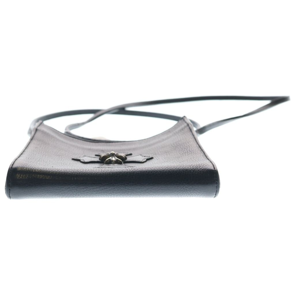 Chrome Hearts SQ Pkt CH Crs Small CH Cross Decoration Square Pocket Leather — view 4