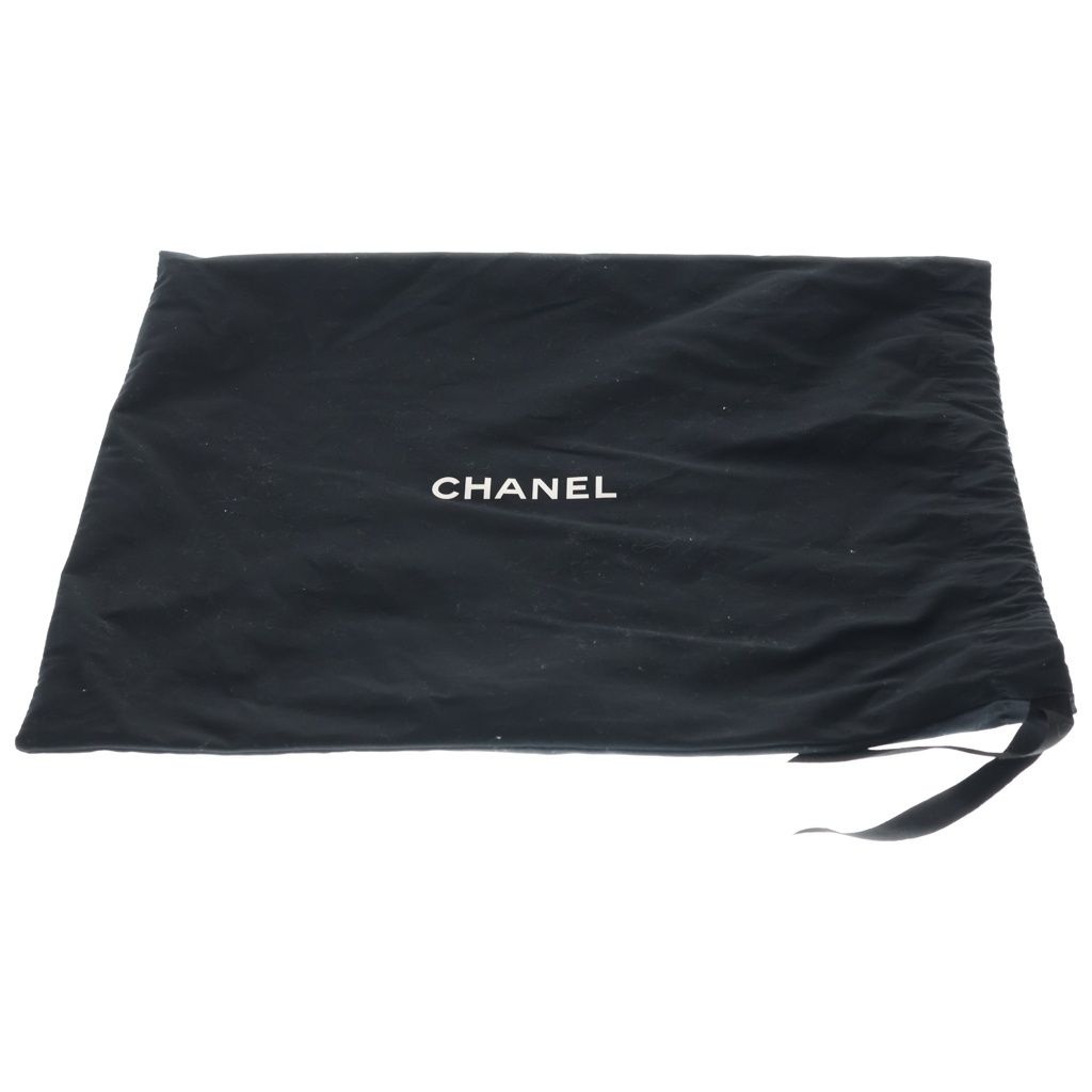 Chanel 22 Tote Chain Black Shiny Calfskin Gold — view 7