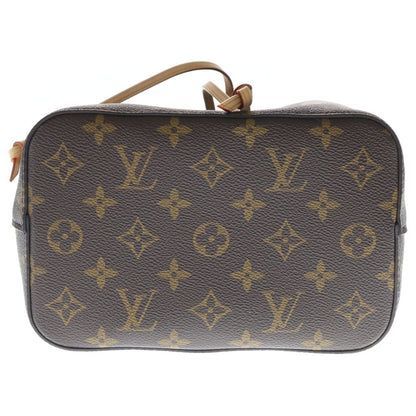 Louis Vuitton Monogram Neo Noe BB 2-Way Shoulder Bag Brown Leather Gold — view 4