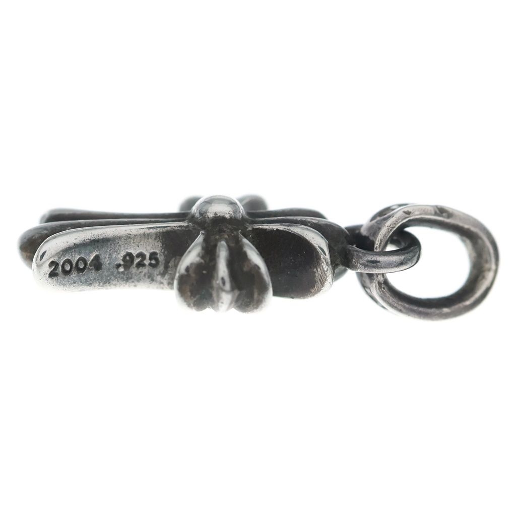 Chrome Hearts Crs Baby Fat Cross Pendant Silver — view 4