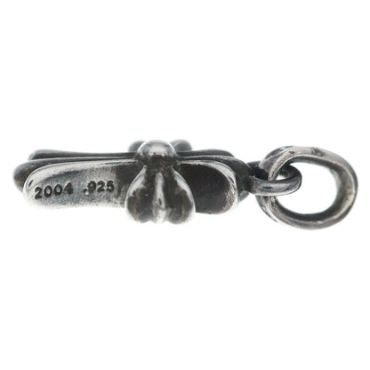 Chrome Hearts Crs Baby Fat Cross Pendant Silver — view 4