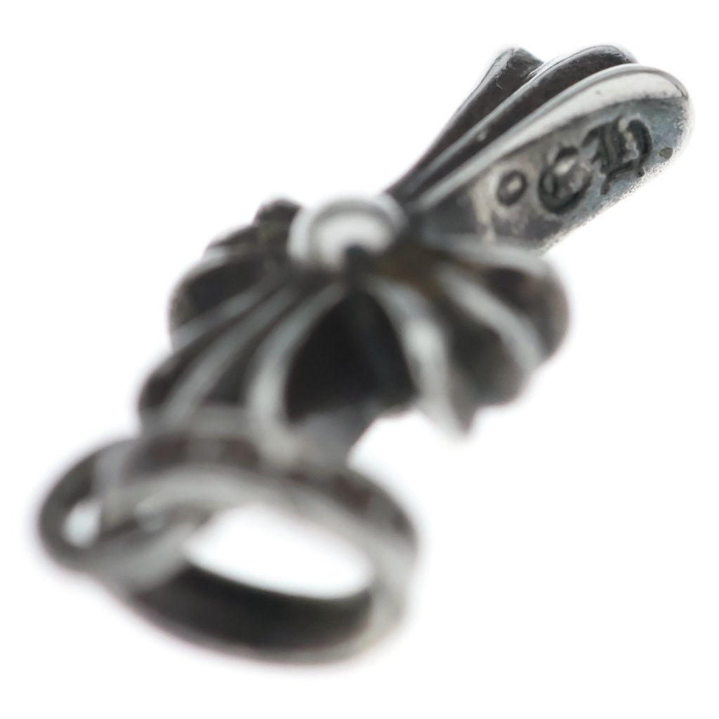 Chrome Hearts Crs Baby Fat Cross Pendant Silver — view 5