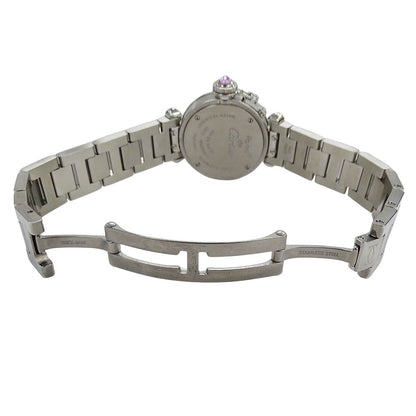 Cartier Watch Miss Pasha Quartz Stainless Steel Silver Pink Round Polished — view 4