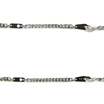 Louis Vuitton Metal Pendant Damier Staple Necklace 45 50 55 cm — view 4