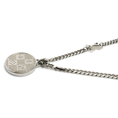 Louis Vuitton Metal Pendant Damier Staple Necklace 45 50 55 cm — view 2