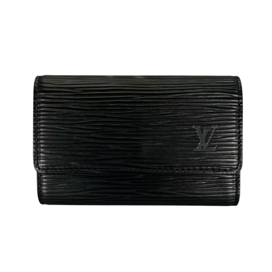 Louis Vuitton Epi Key Case Multicles 6 Noir Key Holder