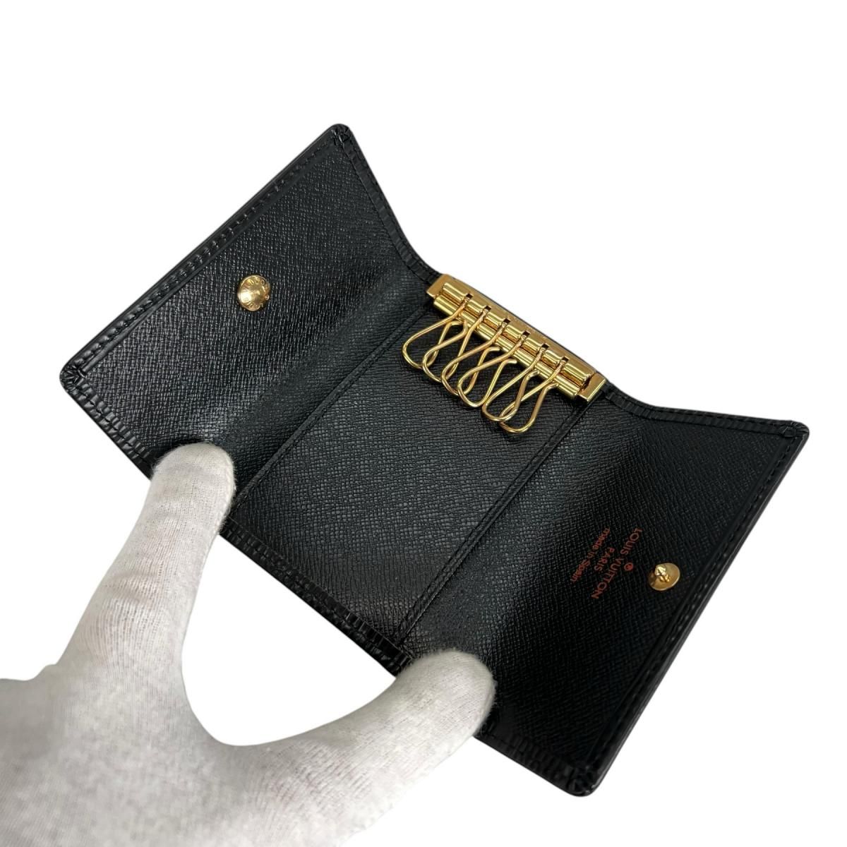 Louis Vuitton Epi Key Case Multicles 6 Noir Key Holder — view 7