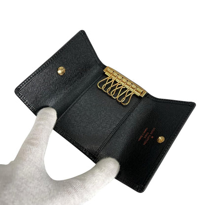 Louis Vuitton Epi Key Case Multicles 6 Noir Key Holder — view 7