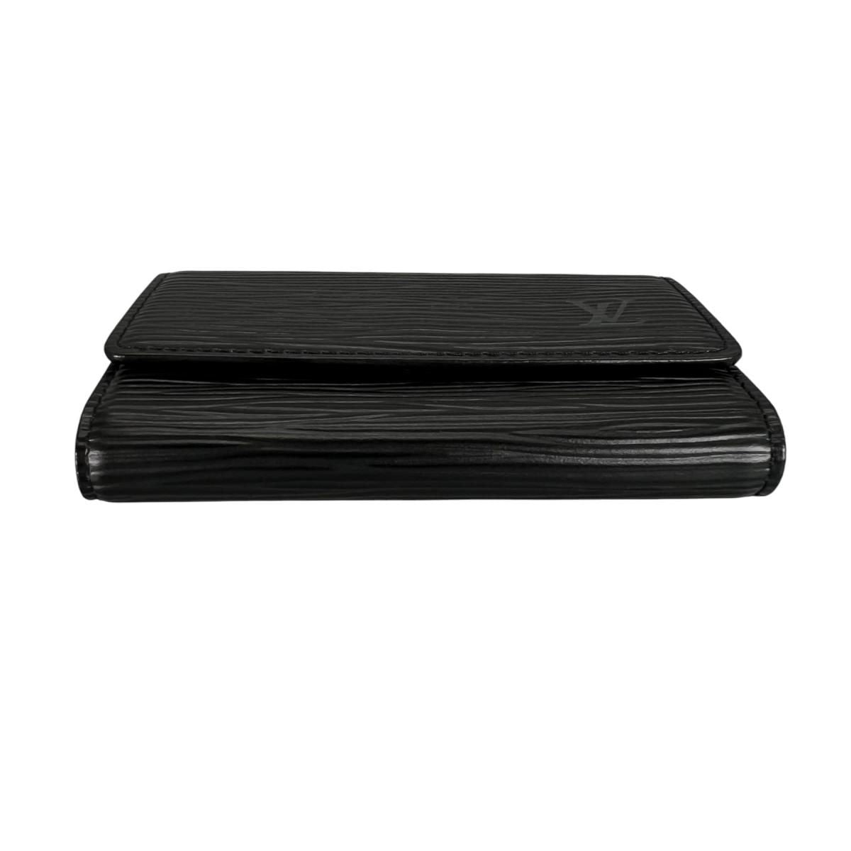 Louis Vuitton Epi Key Case Multicles 6 Noir Key Holder — view 3