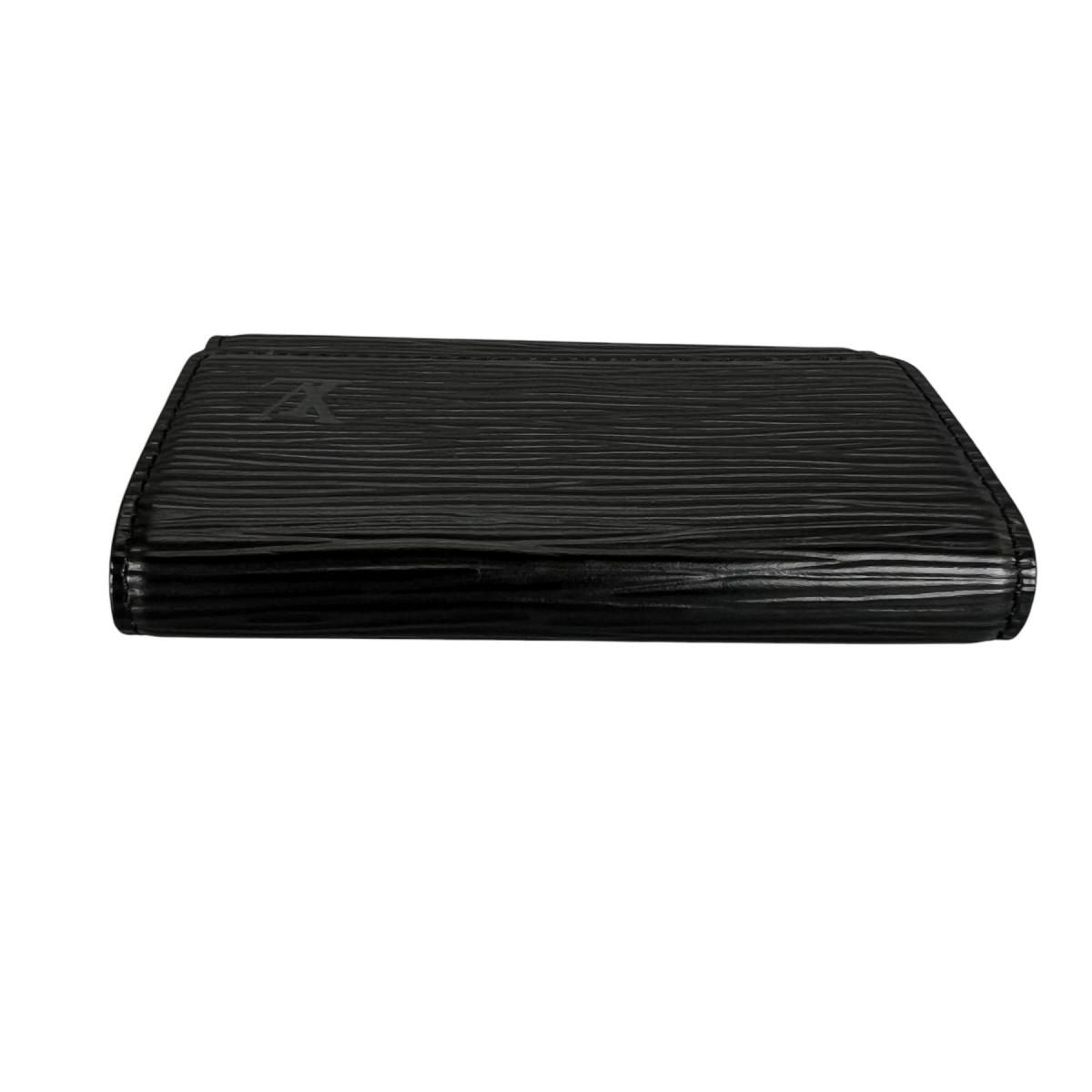 Louis Vuitton Epi Key Case Multicles 6 Noir Key Holder — view 4