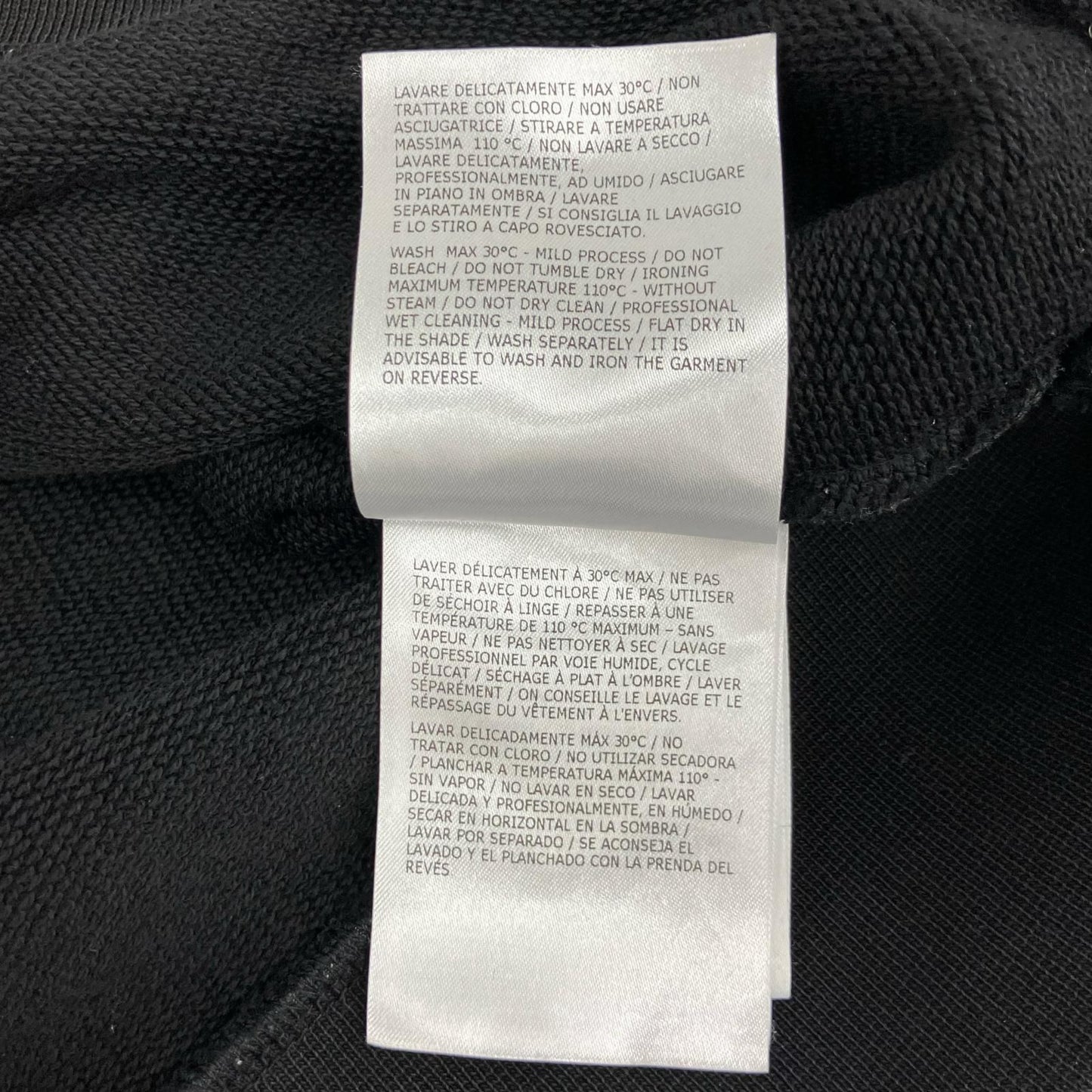 Moncler Sweatshirt Some XL Black — view 8