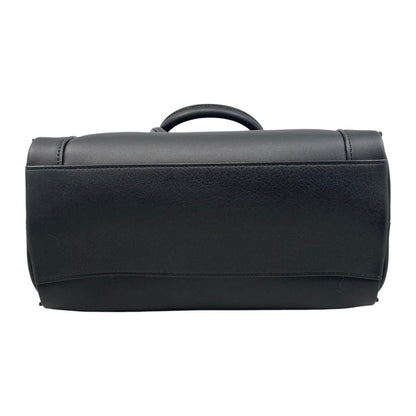 Saint Laurent Shoulder Bag Eastside Small Calf Leather Logo Black Gold — view 5
