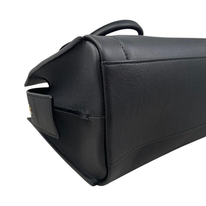 Saint Laurent Shoulder Bag Eastside Small Calf Leather Logo Black Gold — view 6
