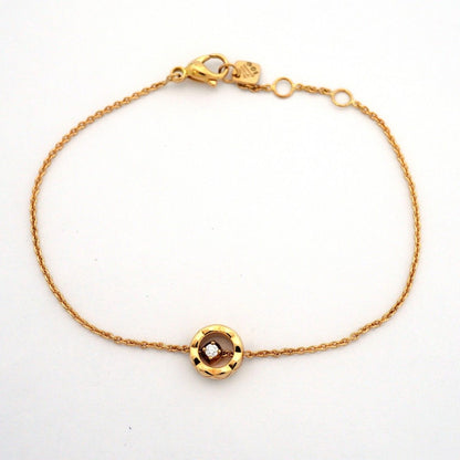 Chanel Bracelet Coco Crush Beige Gold 18k Pink Diamond — view 3