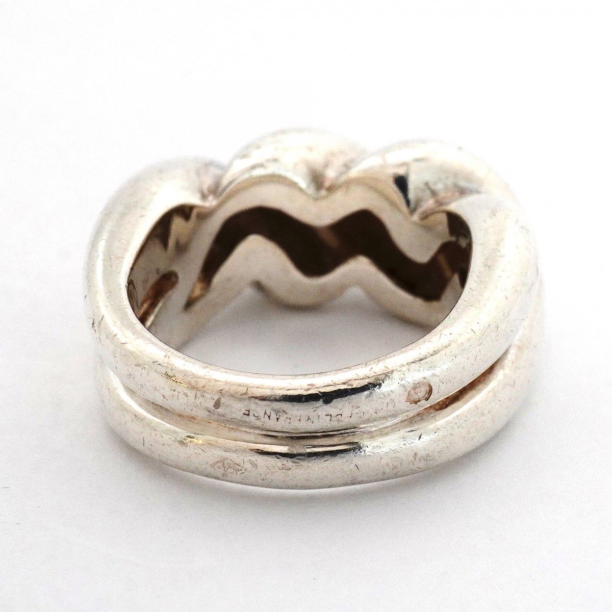 Hermes Ring Torsade 925 Sterling Silver — view 6