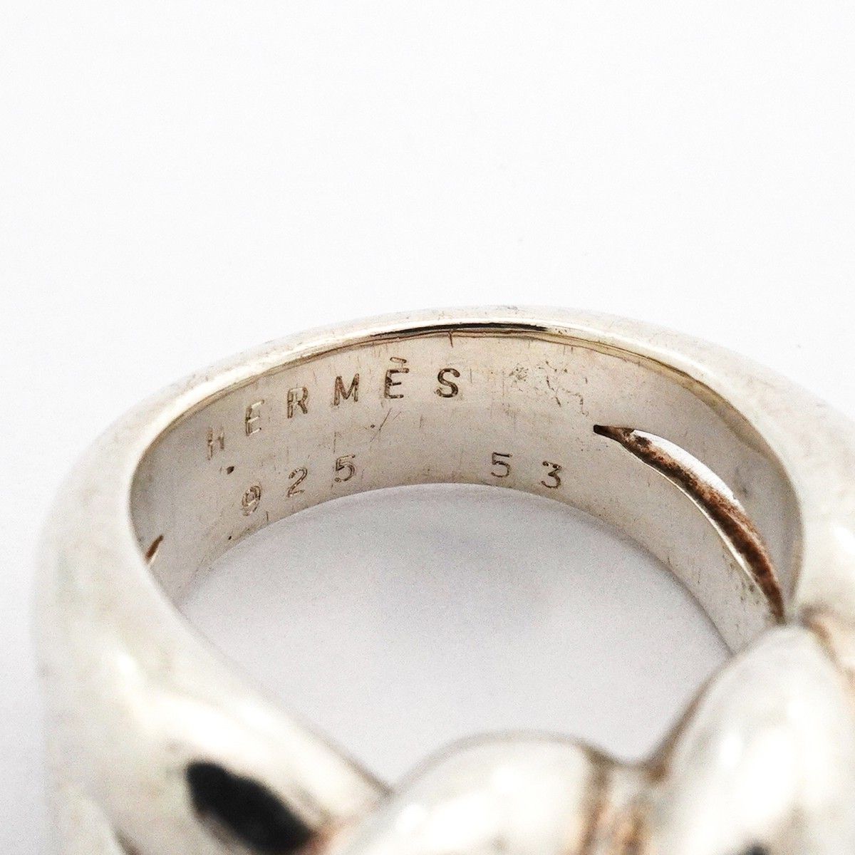 Hermes Ring Torsade 925 Sterling Silver — view 5