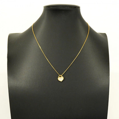 Cartier Necklace Torta Heart Pave 18k Pink Gold Diamond — view 6