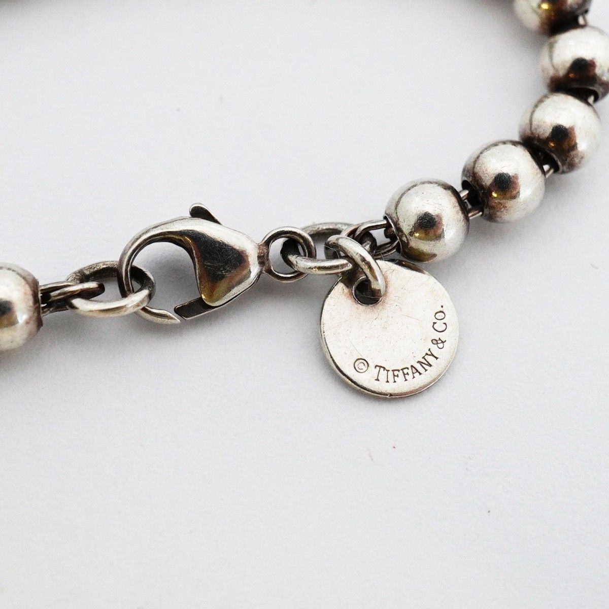 Tiffany & Co Bracelet Return to Heart 925 Sterling Silver Blue — view 4
