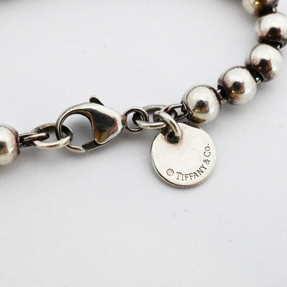 Tiffany & Co Bracelet Return to Heart 925 Sterling Silver Blue — view 4