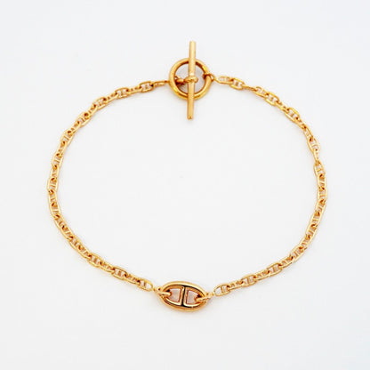 Hermes Bracelet Chaine D'ancre New Farandole TPM 18k Pink Gold — view 3