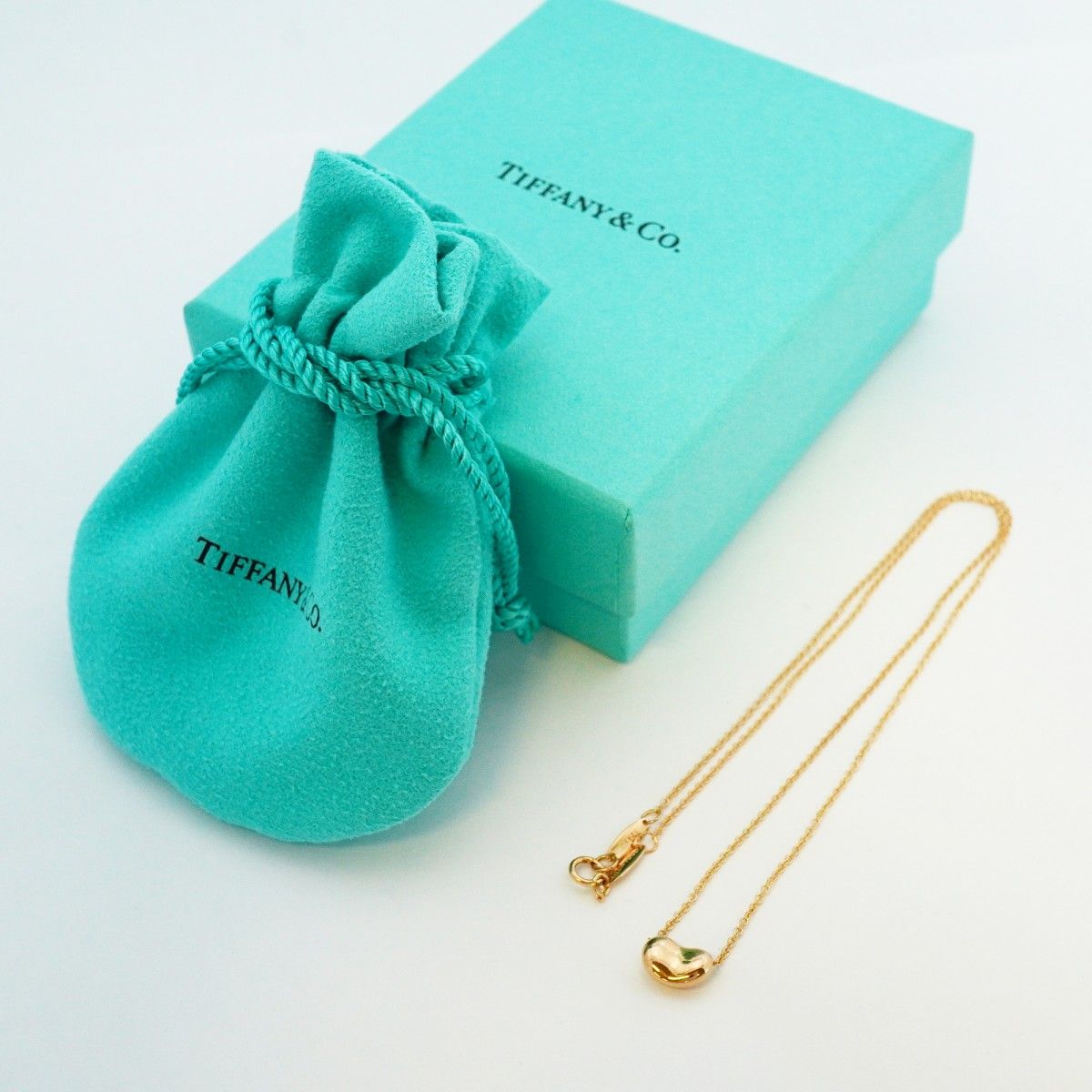 Tiffany & Co Necklace Bean 18k Pink Gold — view 7