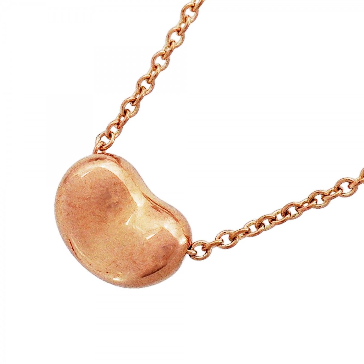 Tiffany & Co Necklace Bean 18k Pink Gold