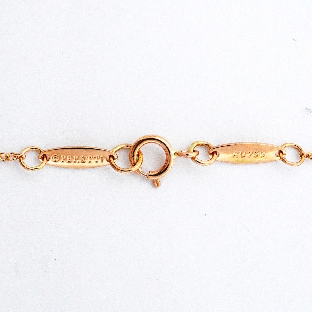 Tiffany & Co Necklace Bean 18k Pink Gold — view 5