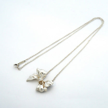 Tiffany & Co Necklace Ribbon Silver — view 3