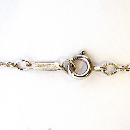 Tiffany & Co Necklace Ribbon Silver — view 4