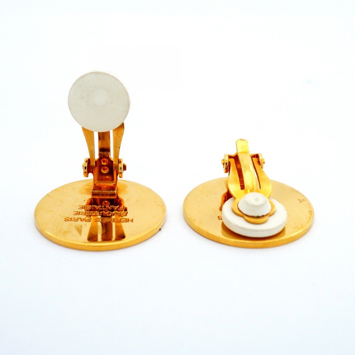 Hermes Earrings Series Gold Plated — view 3
