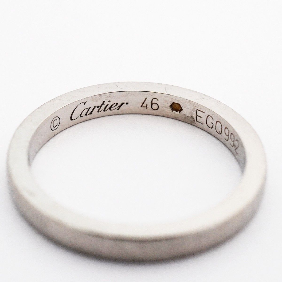 Cartier Ring Classic Platinum Diamond — view 4