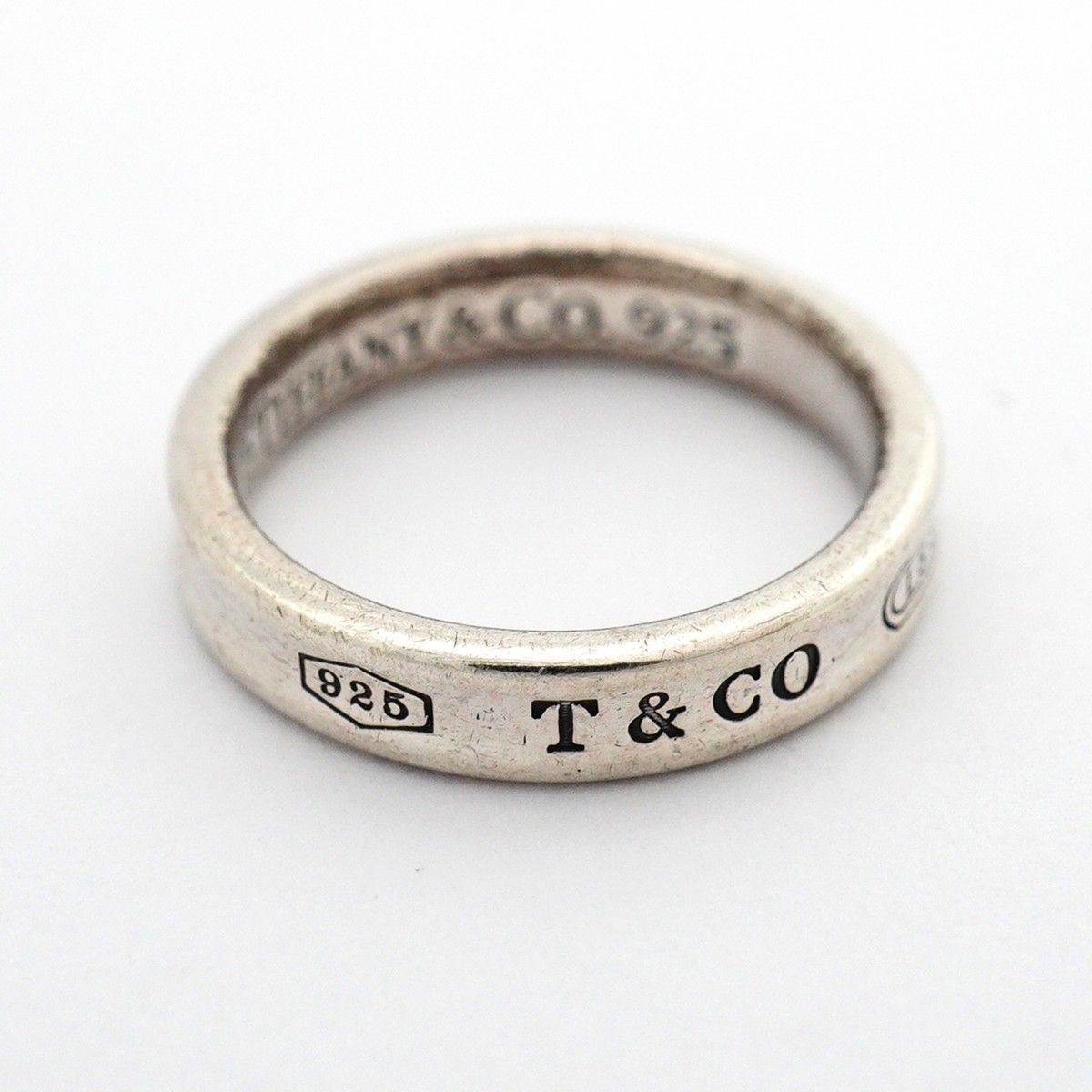 Tiffany & Co Ring Narrow 925 Sterling Silver — view 5